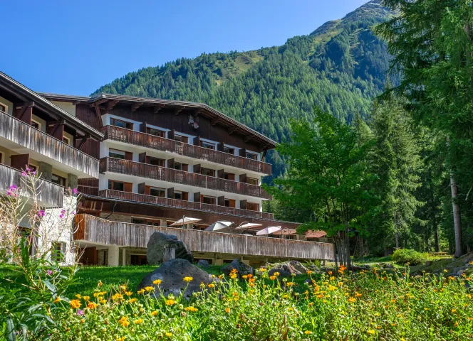 Village vacances d'Argentière - Chamonix sous le soleil estival
