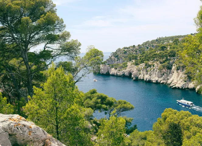 calanques de cassis en Provence