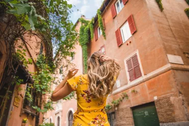 Quartier de Trastevere à Rome