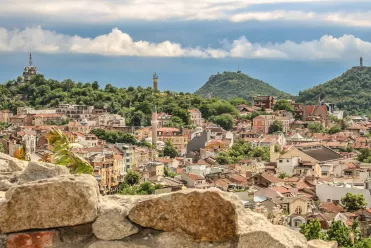 Ville de Plovdiv en Bulgarie
