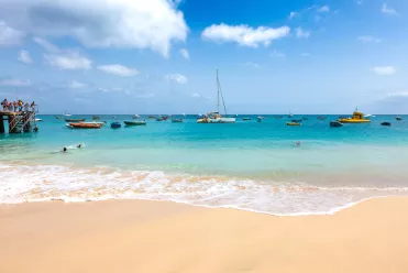 Plage Santa Marina sur l'île