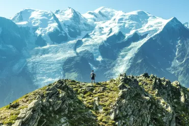 Grand Balcon Nord dans la vallée de Chamonix