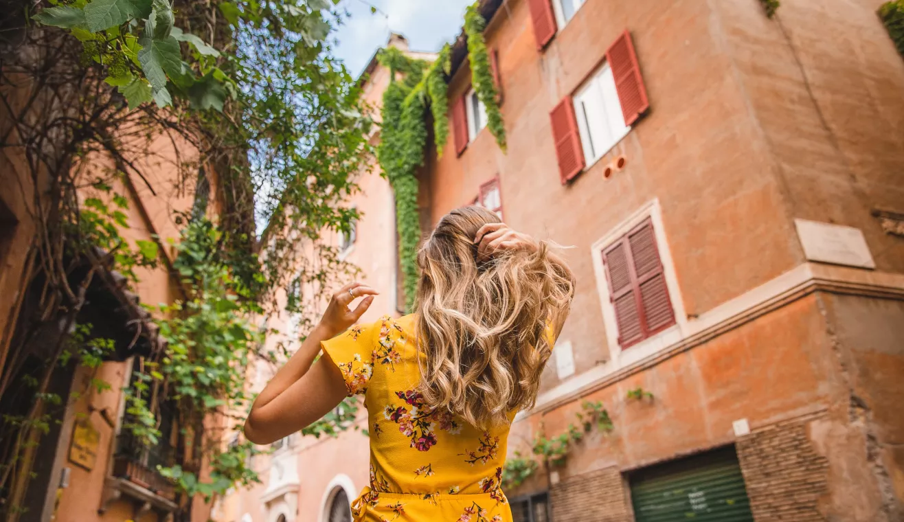 Quartier de Trastevere à Rome