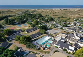 Vue panoramique du village de vacances à Erdeven