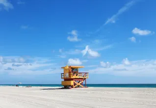 Mythiques cabanes de sauveteurs de Miami