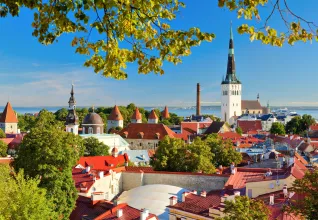 La vue sur Tallinn