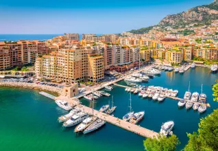 Port de Fontvieille à Monaco