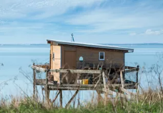 Cabane de pêcheurs à proximité de Rochefort