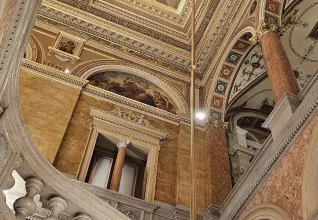 Intérieur mythique de l'Opéra de Budapest