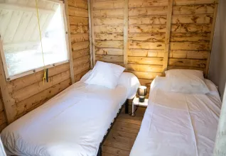 Chambres 2 personnes d'un lodge © Marine Monteils Photographe