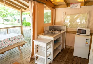Cuisine d'un lodge © Marine Monteils Photographe