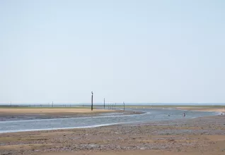 Plage de la Hume à marée basse © Marine Monteils Photographe
