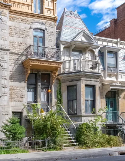 Quartier Mont-Royal à Montréal